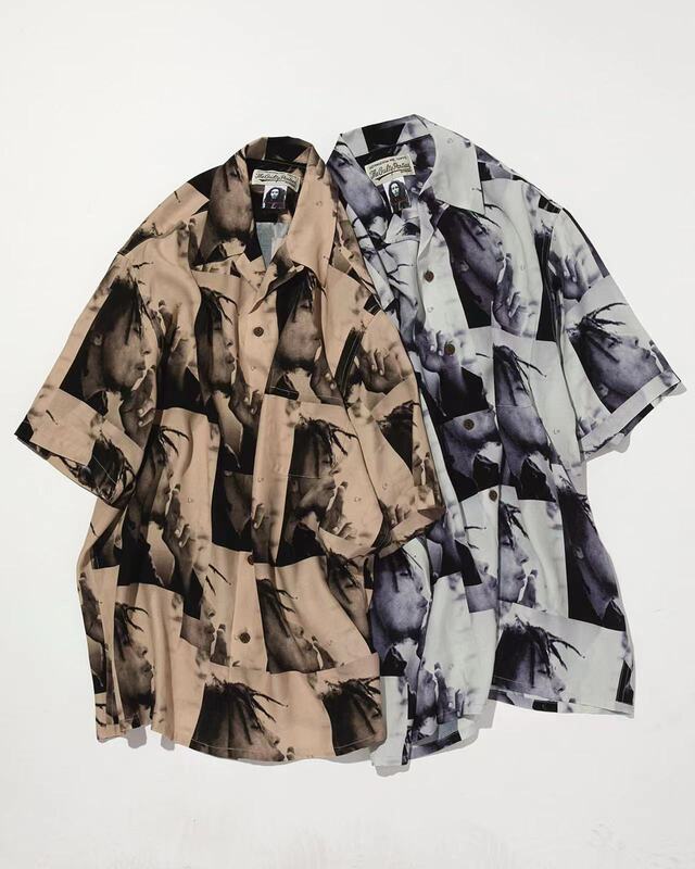 Wacko Maria × Bob Marley Hawaiian Co-Branded Reggae Hawaiian Casual Short-Sleeved Shirt