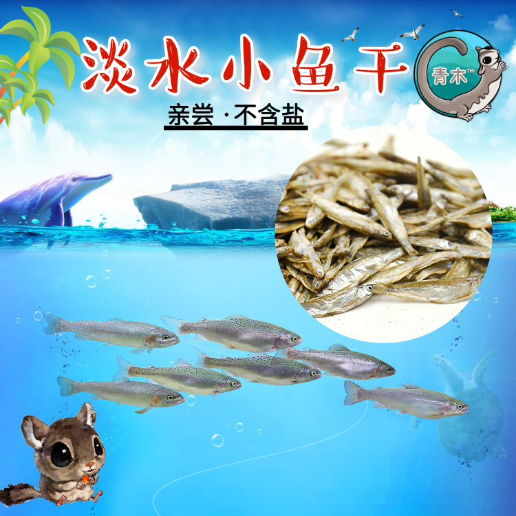Flower branch mouse Honey bag glider Squirrel Flying mouse Hamster Mini hedgehog Small fish Dried long meat winter protein calcium supplement snack