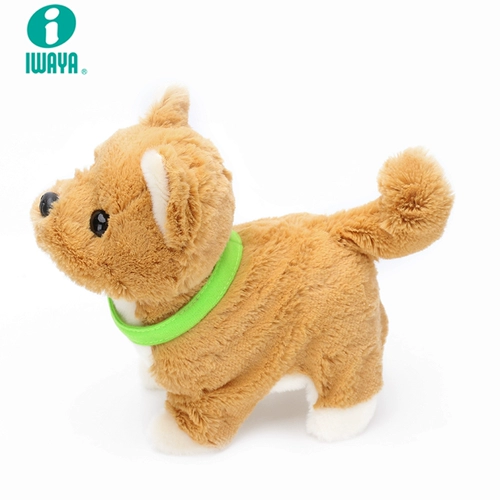 iwaya电动小狗狗玩具会叫会跑毛绒仿真狗儿童玩具女孩电子宠物