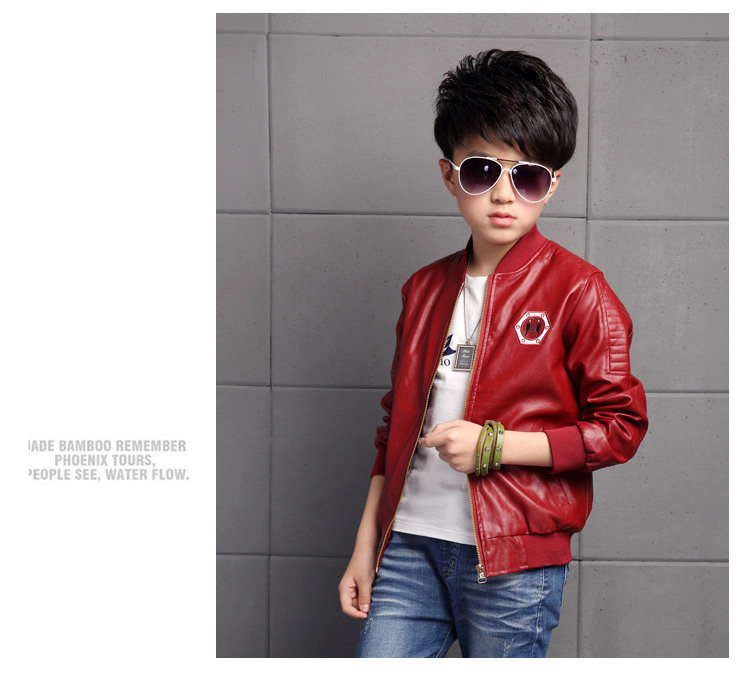 Veste enfant en cuir PU - Ref 2159581 Image 19