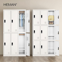 Herman steel locker with lock staff dormitory shoe cabinet bowl cabinet multi-door Cabinet storage cabinet locker iron cabinet