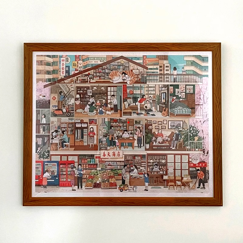 3Djp Puzzle Frame 2000 Solid Wood Retro Picture Frame American Photo Frame Puzzle Frame Rectangular 1000 Piece Puzzle Frame 3Djp Puzzle Frame 2000 Solid Wood Retro Picture Frame American Photo Frame Puzzle Frame Rectangular 1000 Piece Puzzle Frame