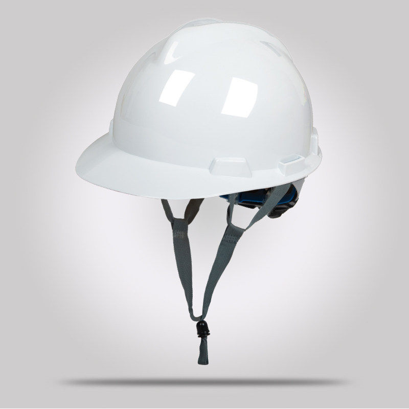 Каска Shield Guard DS-302 белая, V-образная без отверстий