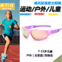 Childrens windproof sand glasses Big childrens sunglasses Womens cycling glasses Polarized sunglasses Boys outdoor mountaineering sunglasses