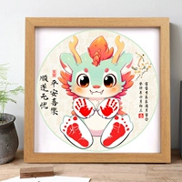 Детские отпечатки рук и ног, памятный отпечаток рук, чернильная подушечка, фоторамка