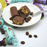 2 фунта загруженной России импортировали смешанный шоколадный шоколад фиолетовый сахар Новый год грузовой конфеты, конфеты полисатита бесплатная доставка