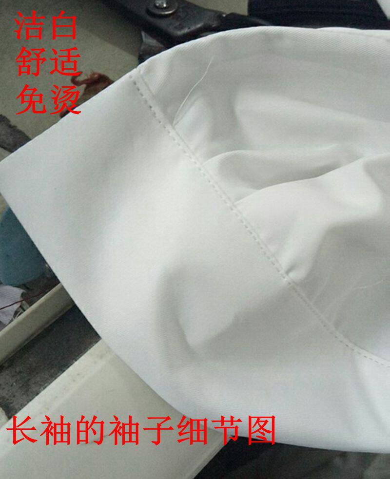 大码内搭 超大码女衬衫200斤胖mm职业女衬衫长袖舒适免烫不缩水翻领v领 Other