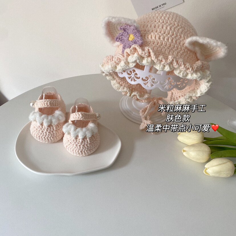 Зерна Конопля ручной работы оригинал новая рука DIY Lingna labelle фокс ребенок обувь ткать шляпа шерстяной материал 