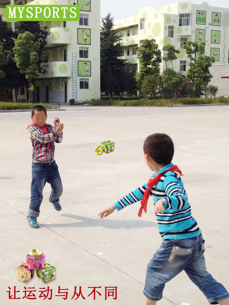 Trường mẫu giáo có dây cát nhỏ Túi cát trẻ em bằng vải kiều mạch Túi cát Túi cát cho học sinh tiểu học - Các môn thể thao cầu lông / Diabolo / dân gian cầu đá lông vịt
