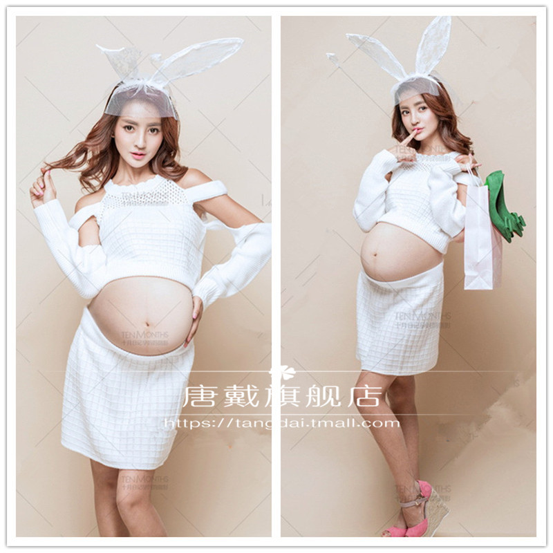 Người phụ nữ mang thai ảnh cưới studio chủ đề nhiếp ảnh ảnh quần áo người phụ nữ mang thai studio quần áo xác ướp sợi váy ảnh nghệ thuật 11 áo bầu đẹp