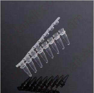 0.2ml 12连管 8连管 PCR 12连管 PCR管 100条/包 荧光定量PCR管
