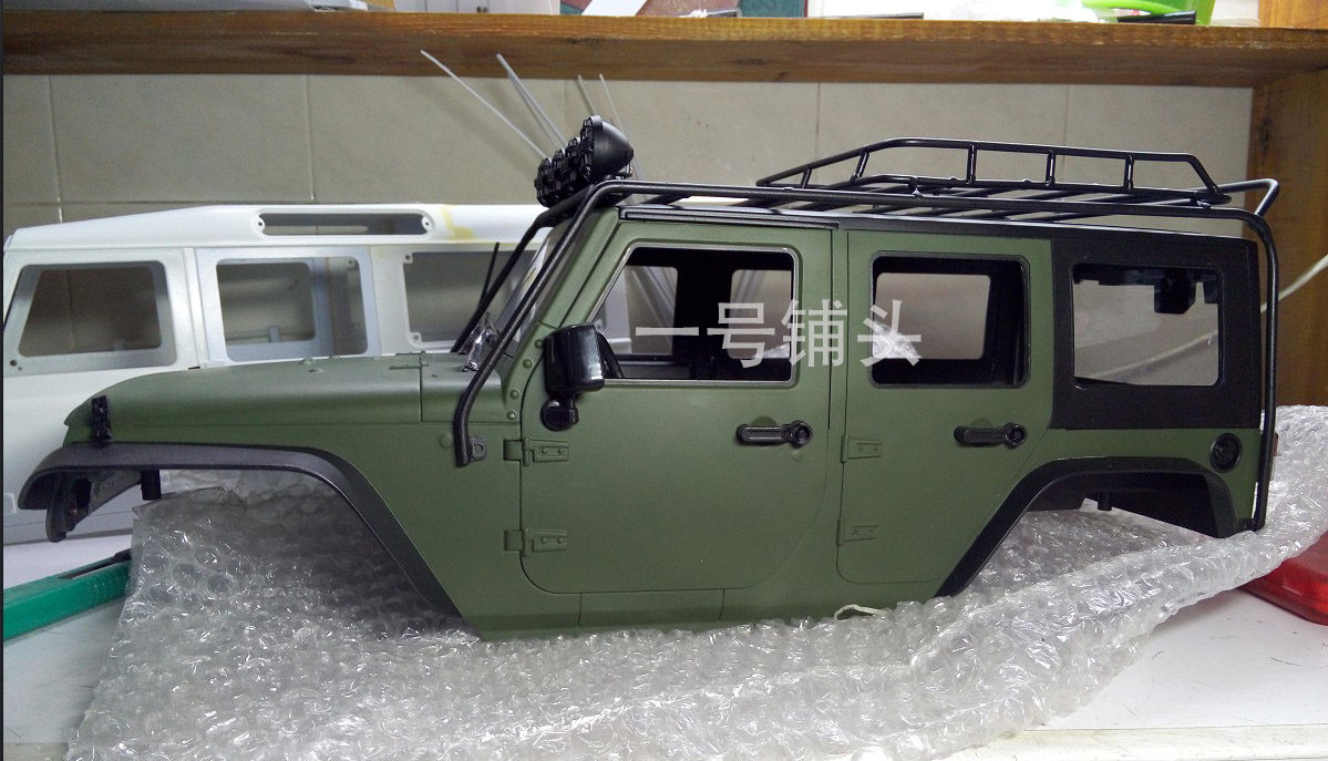 Simulation climbing car SCX10 5 door JK Wrangler car shell customization