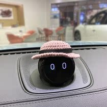 Weilai nomi hat decoration robot headgear hand woven bow hat dome flat top can be customized