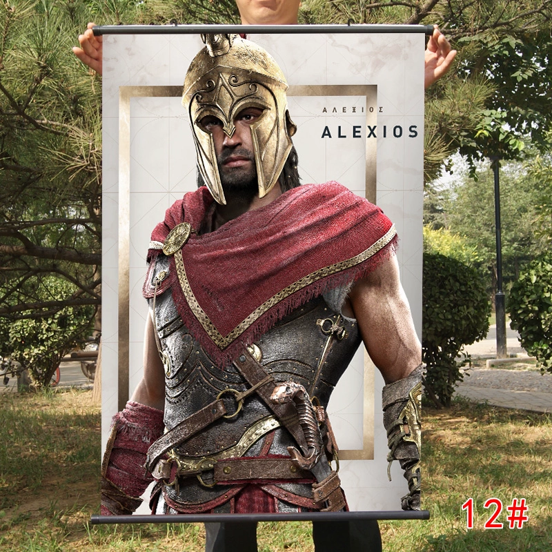 Áp phích Assassin Creed Odyssey treo Assassin Creed xung quanh bộ sưu tập áp phích trò chơi với những bức tranh trang trí đóng khung - Game Nhân vật liên quan