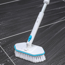 Japan Import Aisen Bathroom Cleaning Brush Tile Brush Floor Brushed Hard Hair Long Handle Brush Ground Wall Brush Deity