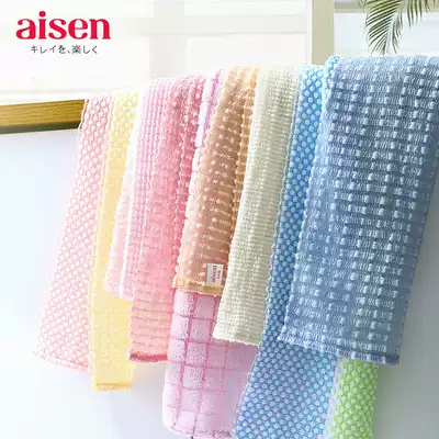 Japan imported bath towel ladies special fine sand bath artifact bathing strip does not hurt the skin long rubbing towel