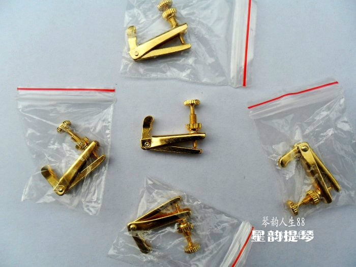 High quality violin gold spinner string hook 1 4-4 4 model complete accessories