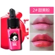 Hàn Quốc Fei Li Fei La ink lip gloss dy lip liquid ink dropper nhuộm cắn môi trang điểm màu son môi bền màu đích thực - Son bóng / Liquid Rouge