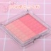 Thái Lan ozisa tri-color gradient blush xác thực odbo cam cam phơi nắng tự nhiên phấn trang điểm nude mờ rouge - Blush / Cochineal má hồng dạng nước Blush / Cochineal