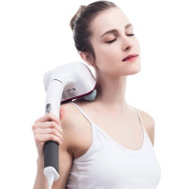 Full body double head massager cervical spine waist back leg massage beating hammer multifunctional double head massage stick