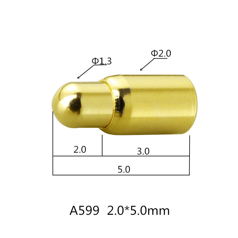 A599 manufacturers custom mobile phone antenna thimble single head patch thimble spring needle probe charging needle