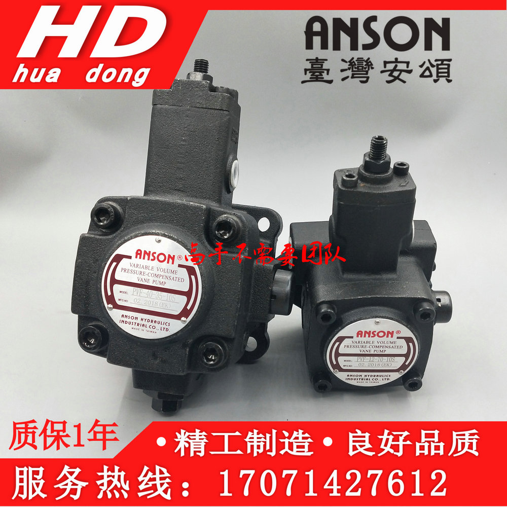 ANSON Anson vane pump PVF-30 40 12 15 20-70 55 35-10 11 10S 11S electric