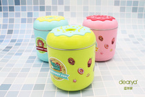 dearya tease home doughnut 304 stainless steel mouth Cup 300ML baby drinking cup stainless steel cup