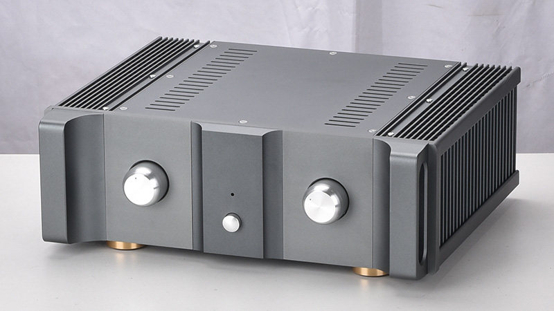 2020 new design e-360 full aluminum CNC power amplifier case Preamplifier Enclosure 370*120*307mm
