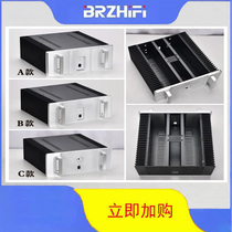 JC3 all-aluminum power amplifier chassis factory straight hair professional custom-made all-aluminum chassis