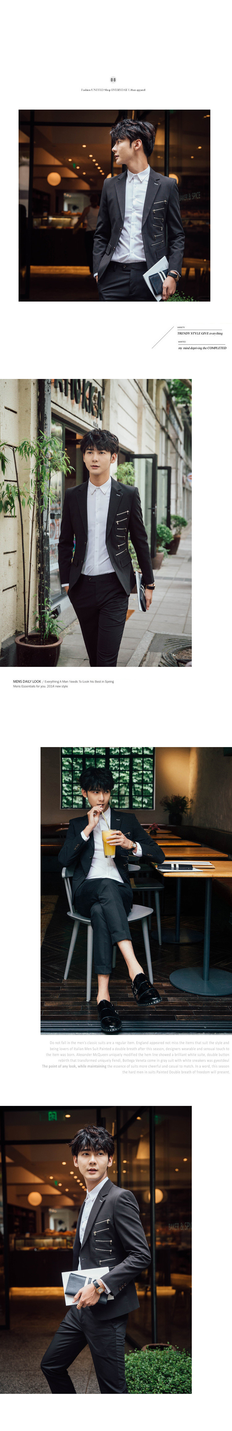 Costume homme en nylon pour automne - Ref 1579007 Image 13