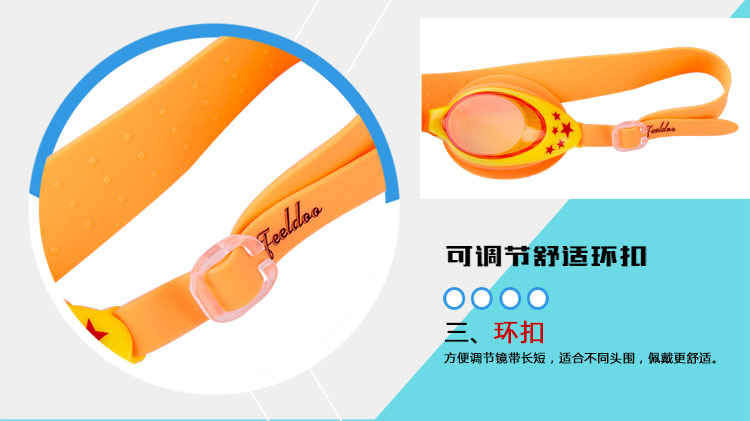 Kính bơi cho trẻ em không thấm nước chống sương mù HD cho bé trai và bé gái kính bơi kính thời trang thiết bị bơi - Goggles kính bơi có độ cận