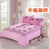Khăn trải giường cotton quốc gia dày Thượng Hải hoài cổ kiểu cũ gối bông đơn đôi bền hạn chế thời gian đặc biệt ga trải nệm Khăn trải giường