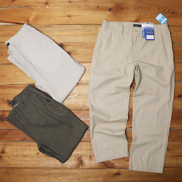 Foreign Trade Day Summer Cool Small Pants Men Cotton Flax Nine Pants Lax Different Trouser