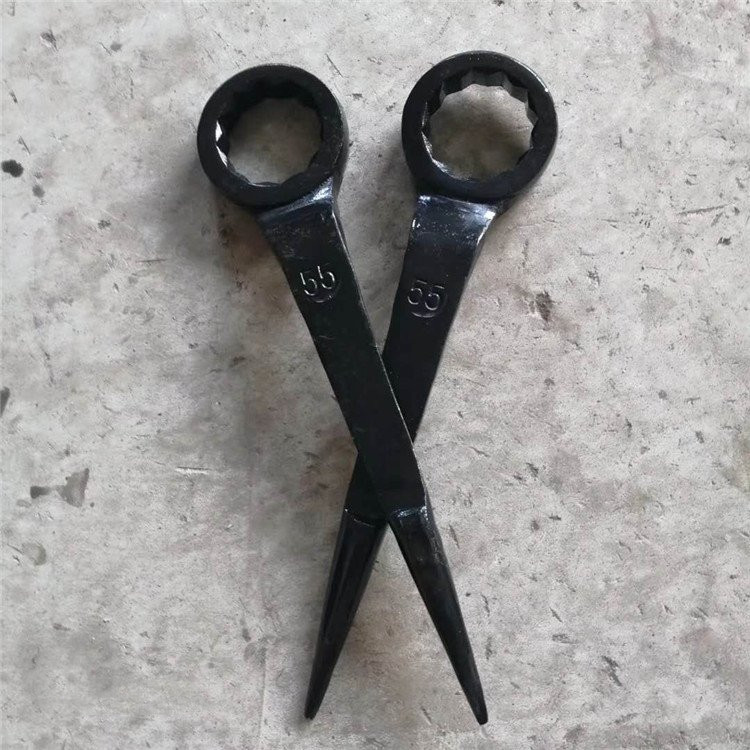 Taper shank single-ended wrench crowbar pointed tail plum wrench 48 49 50 51 52 53 54 55 56 57 58