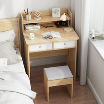 Desk bookcase one small room writing desk with bookshelf student computer desktop finishing artifact 70cm long