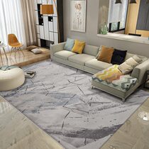 Ocean Rose Living Room Carpet Sofa Tea Table Ground Mat Modern Minimalist Abstract Line Eurostyle Grey Bedroom Bedside Blanket