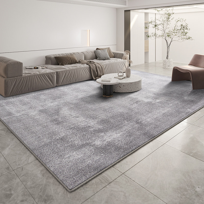 Pure color carpet living room tea table blanket 2021 new extremely minimalist modern minimalist Superior grey bedroom with dirty and easy to handle