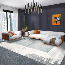 Ocean Rose Living Room Tea Table Carpet Modern Minimalist Geometric Abstract Ground Mat Light Lavish Nordic Bedroom Teenage Bed Side Blanket