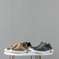 Comfortable more than a little soft bottom breathable perspiration mens one pedal lazy shoes casual shoes overfoot shoes T3011