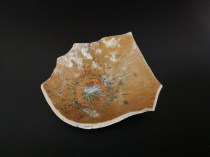 Ji 20 Song Dynasty Jizhou kiln ancient porcelain pieces Yonghe kiln change charming color markings with underground feet
