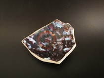 Ji 15 Song Dynasty Jizhou kiln ancient porcelain piece Yonghe kiln kiln change Tianmu tea cup specimen bottom full foot