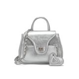 肥肥自制 Летняя сумка через плечо, небольшая дизайнерская серебряная цепь для школьников, рюкзак, в корейском стиле, Южная Корея, подходит для студента