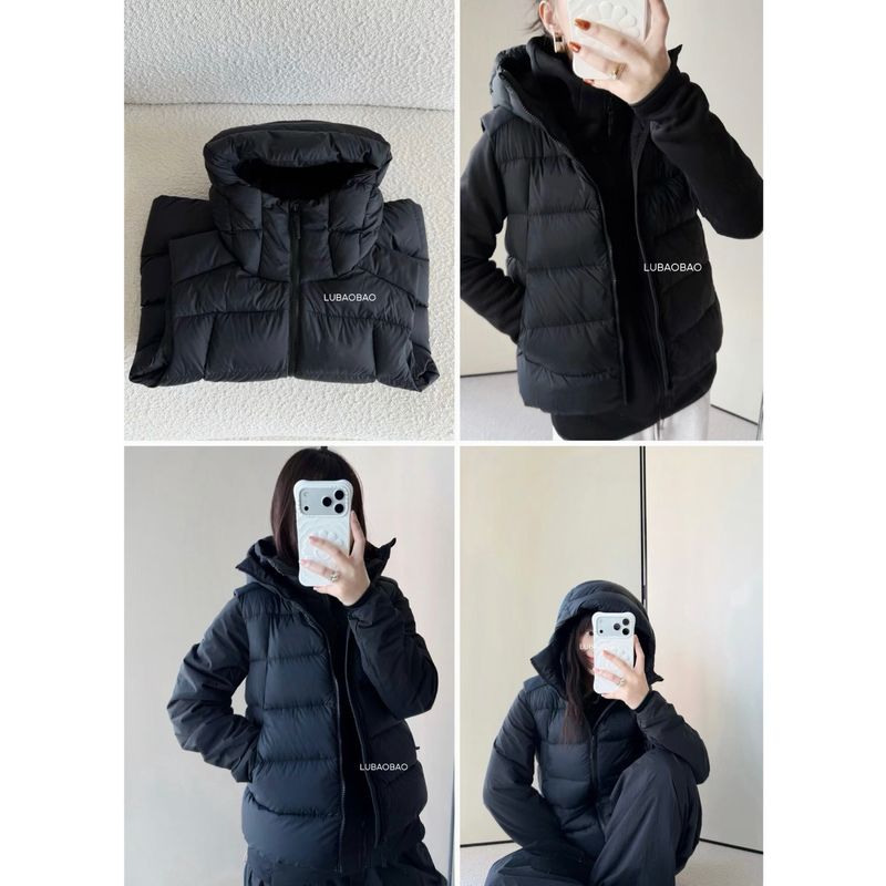 Lubabao [Super Pretty] Heavy-Duty Hot Item ~ Outdoor Lightweight Hooded Goose down Cotton Vest