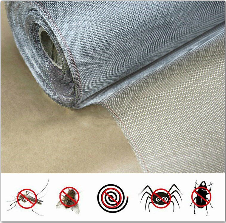 304 stainless steel anti-mosquito net screen window net anti-mosquito net anti-rat net Window anti-theft anti-falling stainless steel screen