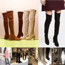 American Stuart Weitzman Stretch sw5050 Skinny Leg Boots Strap High Heels Women Boots