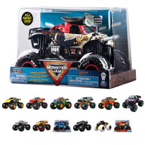 American Monster Jam Hot Wheel 1:24 Monster Big Pedal Power Back Toy Car 2019