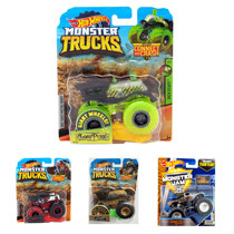 American Monster Jam Hot Wheel 1:64 Monster Big Pedal Helping Back Toy Car