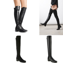 American Stuart Weitzman RESERVE Classic women leather stitching knee boots