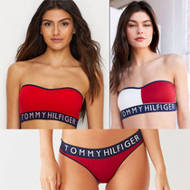 American Tommy Hilfiger fashion bra can be worn outside the chest panties set sports underwear