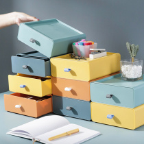Desktop storage box small drawer type jewelry stationery tape small object glove box desk mini storage box